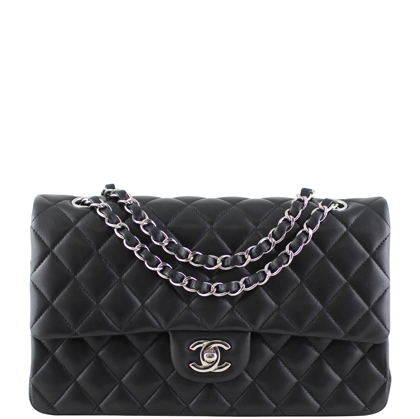 Chanel Classic Double Flap Medium Front