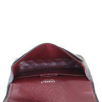 Chanel Classic Double Flap Medium Patent Whole interior