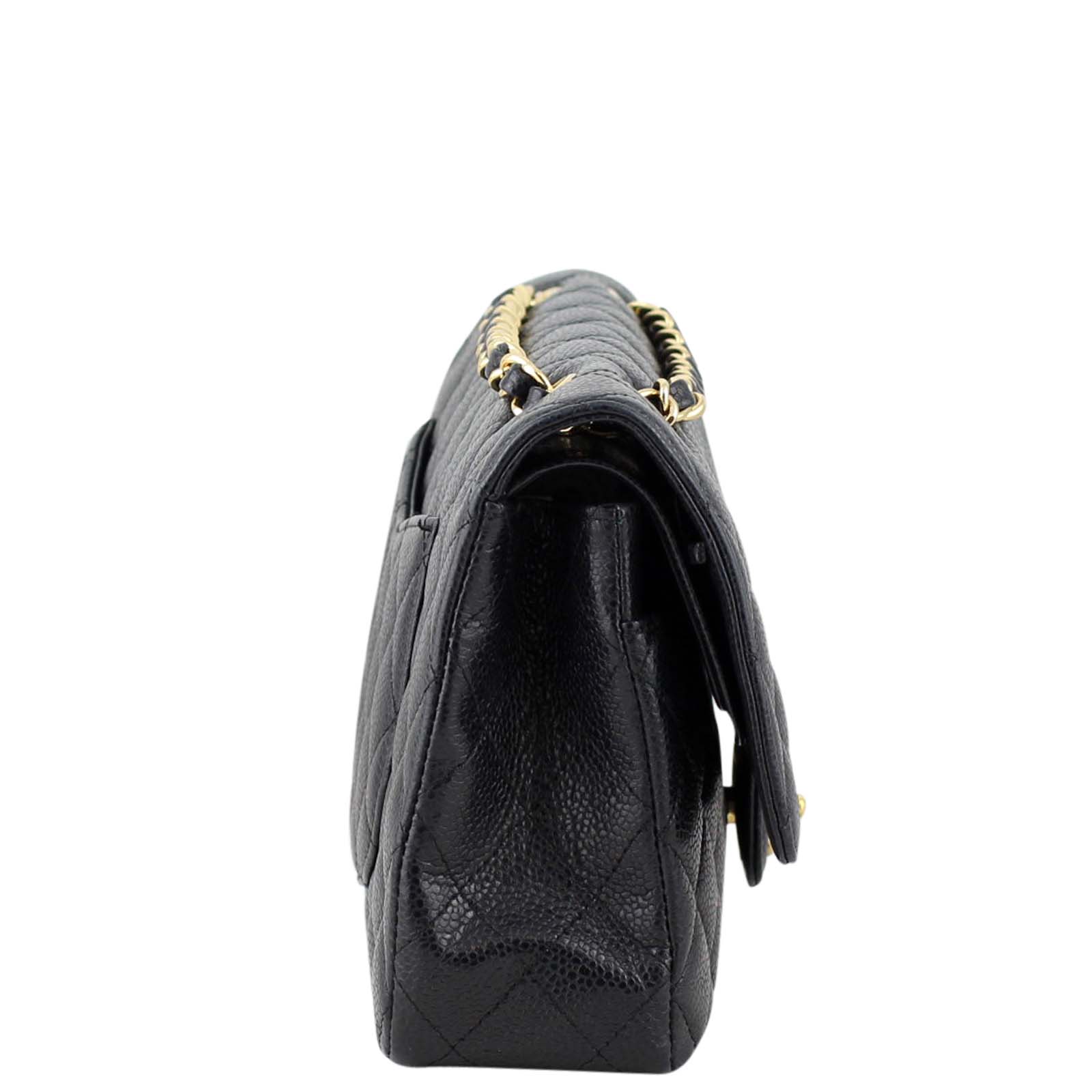 Chanel Classic Double Flap Medium Left