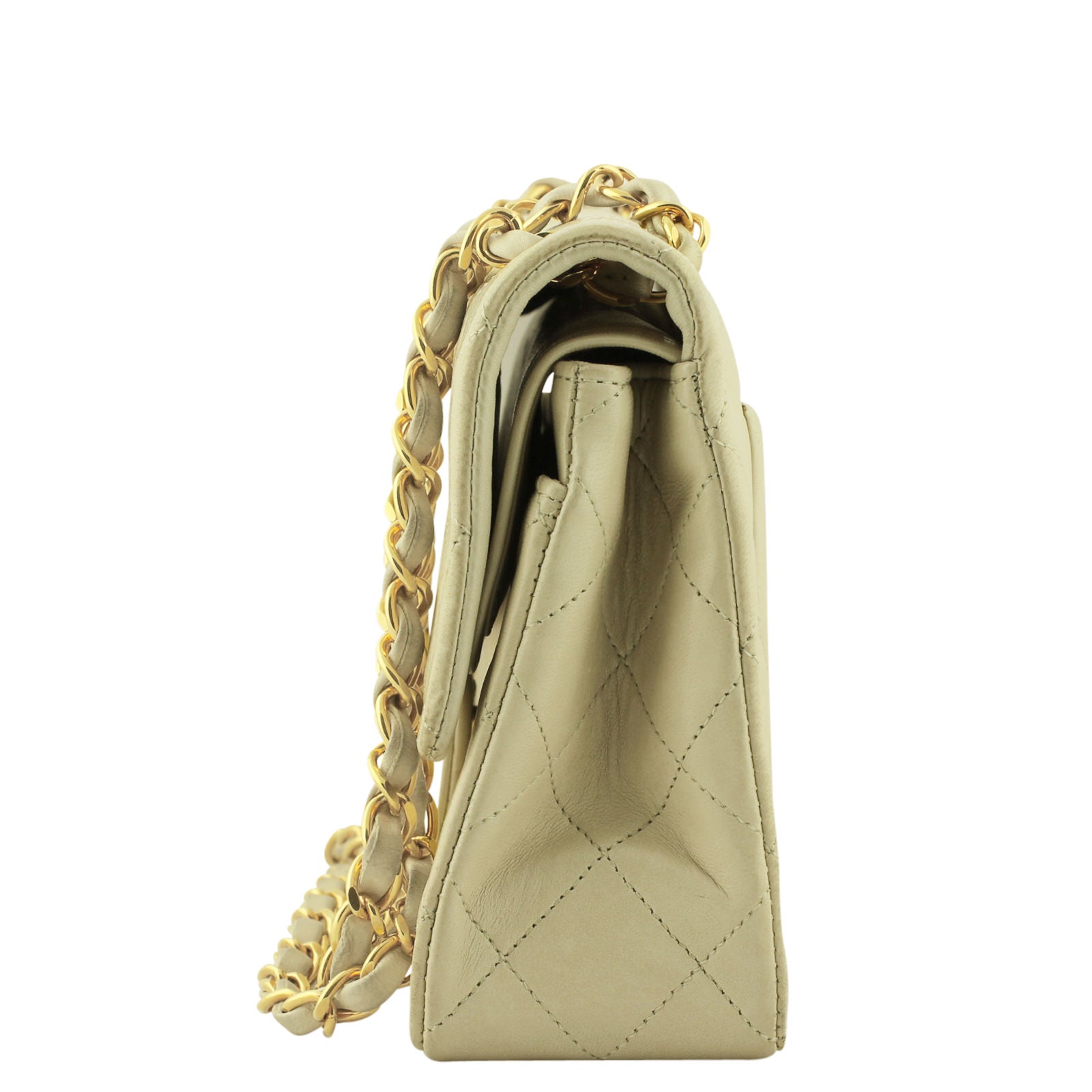 Chanel Classic Double Flap Bag Small Side