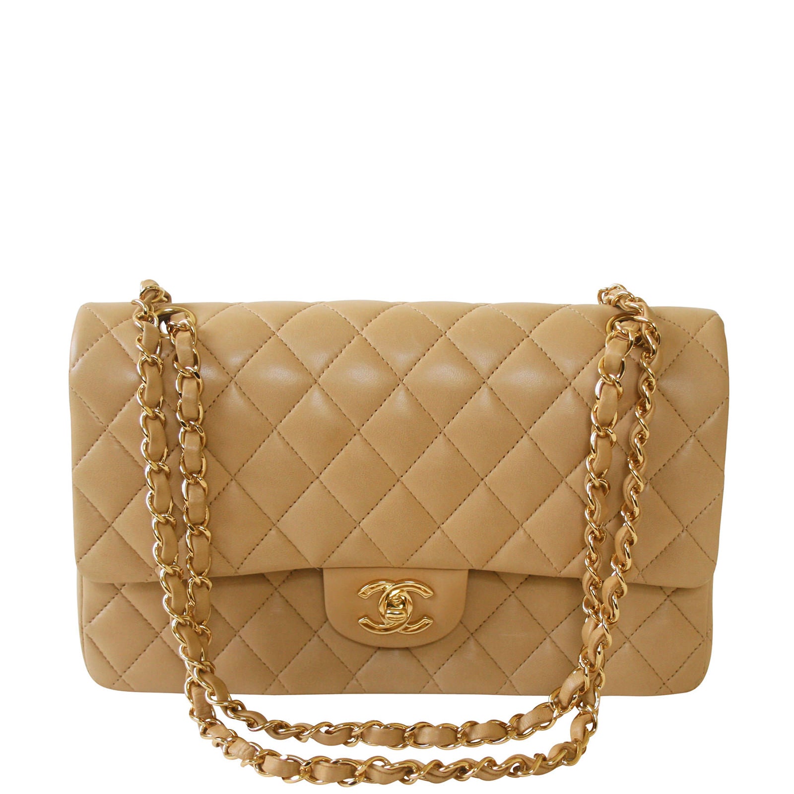 Chanel Classic Double Flap Bag Medium Front