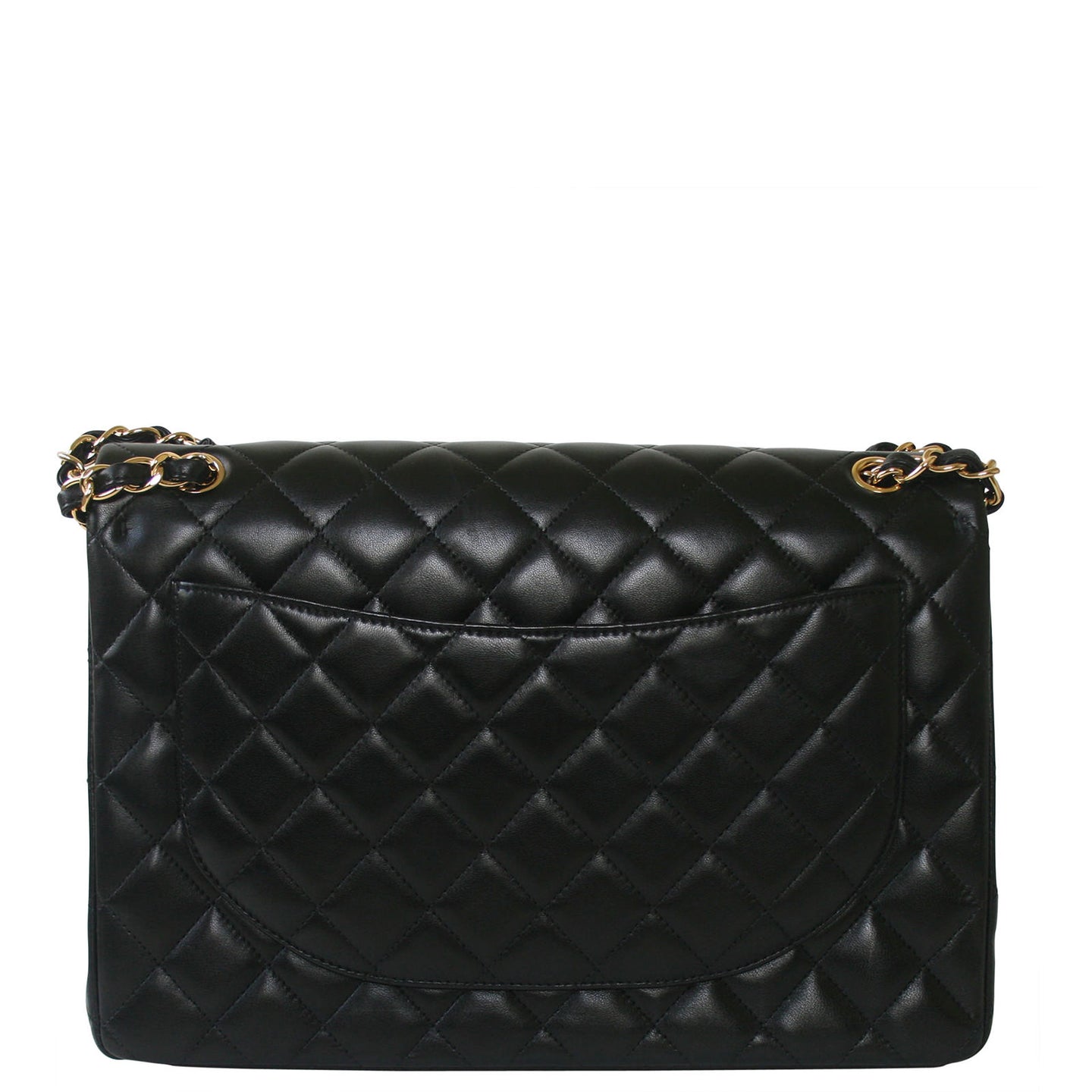 Chanel Maxi Double Classic Flap Bag Back