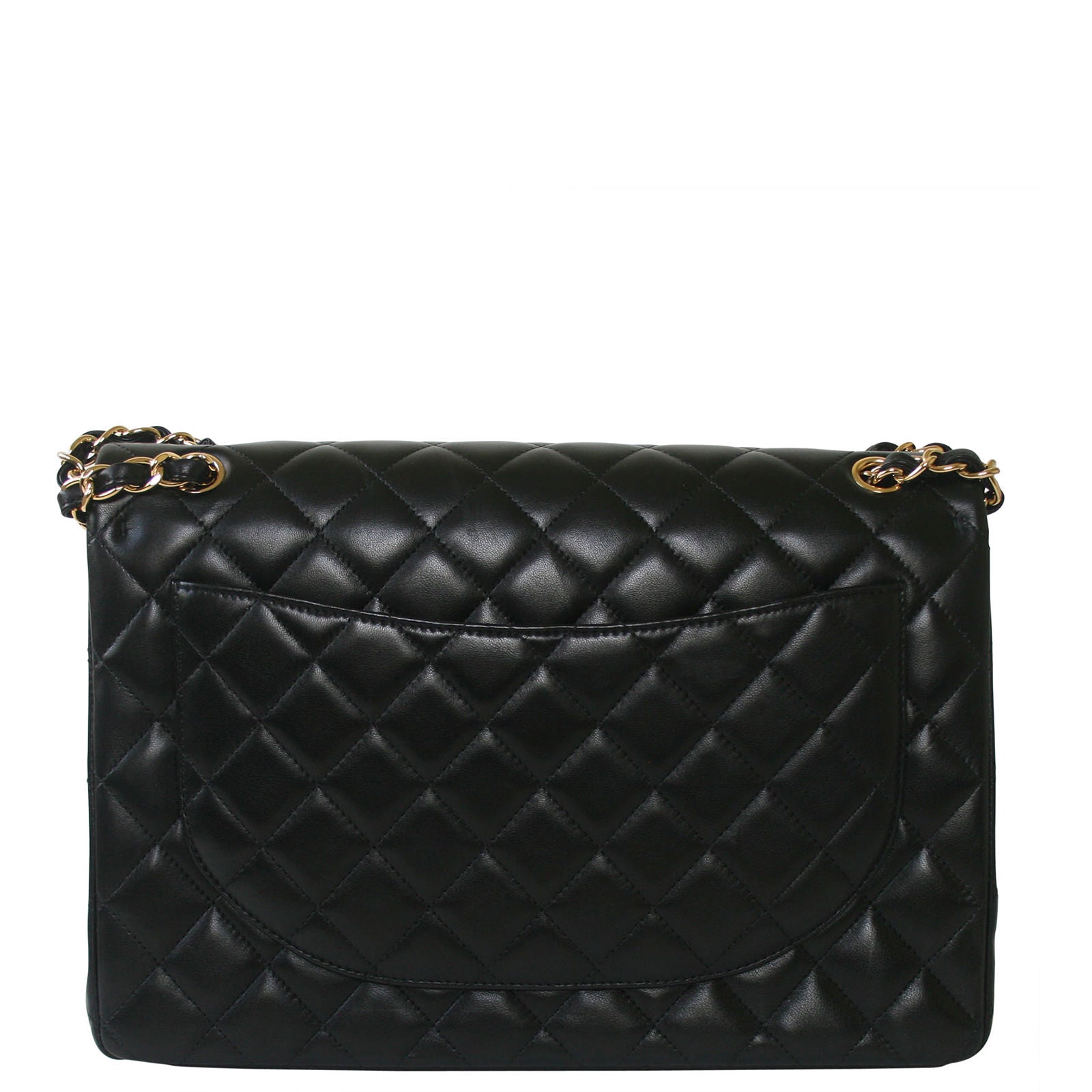 Chanel Maxi Double Classic Flap Bag Back