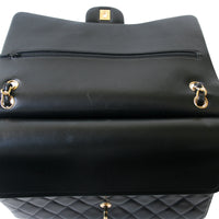 Chanel Maxi Double Classic Flap Bag Open Top