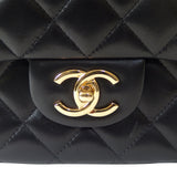 Chanel Maxi Double Classic Flap Bag Turnlock