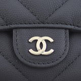 Chanel Classic Small Flap Wallet Logo