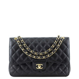 Chanel Classic Double Flap Jumbo Front with Strap
