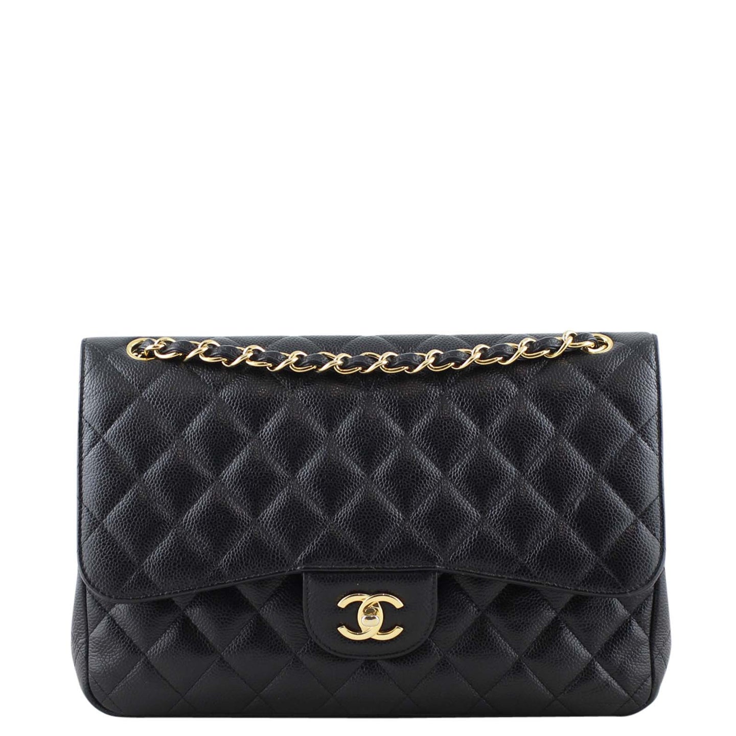 Chanel Classic Double Flap Jumbo Front