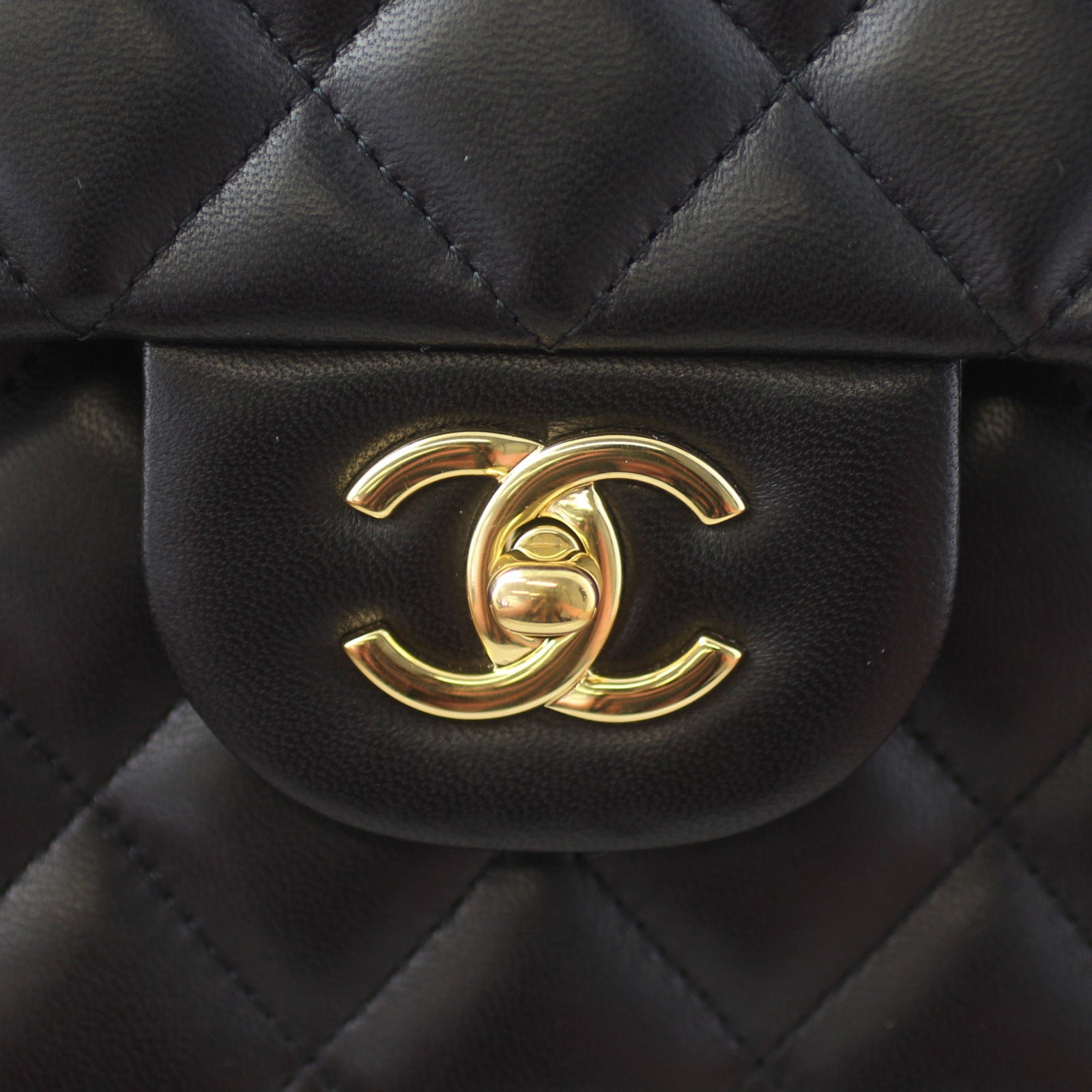 Chanel Classic Flap Jumbo Bag Lock
