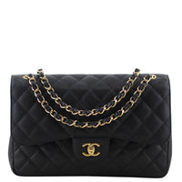 Chanel Classic Double Flap Jumbo front chain