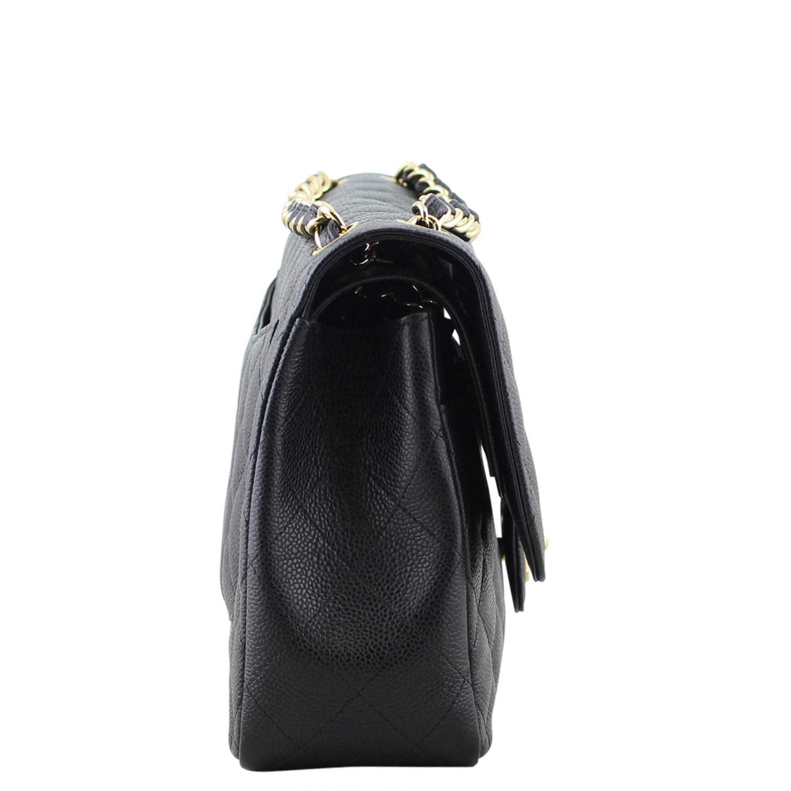 Chanel Classic Double Flap Jumbo side