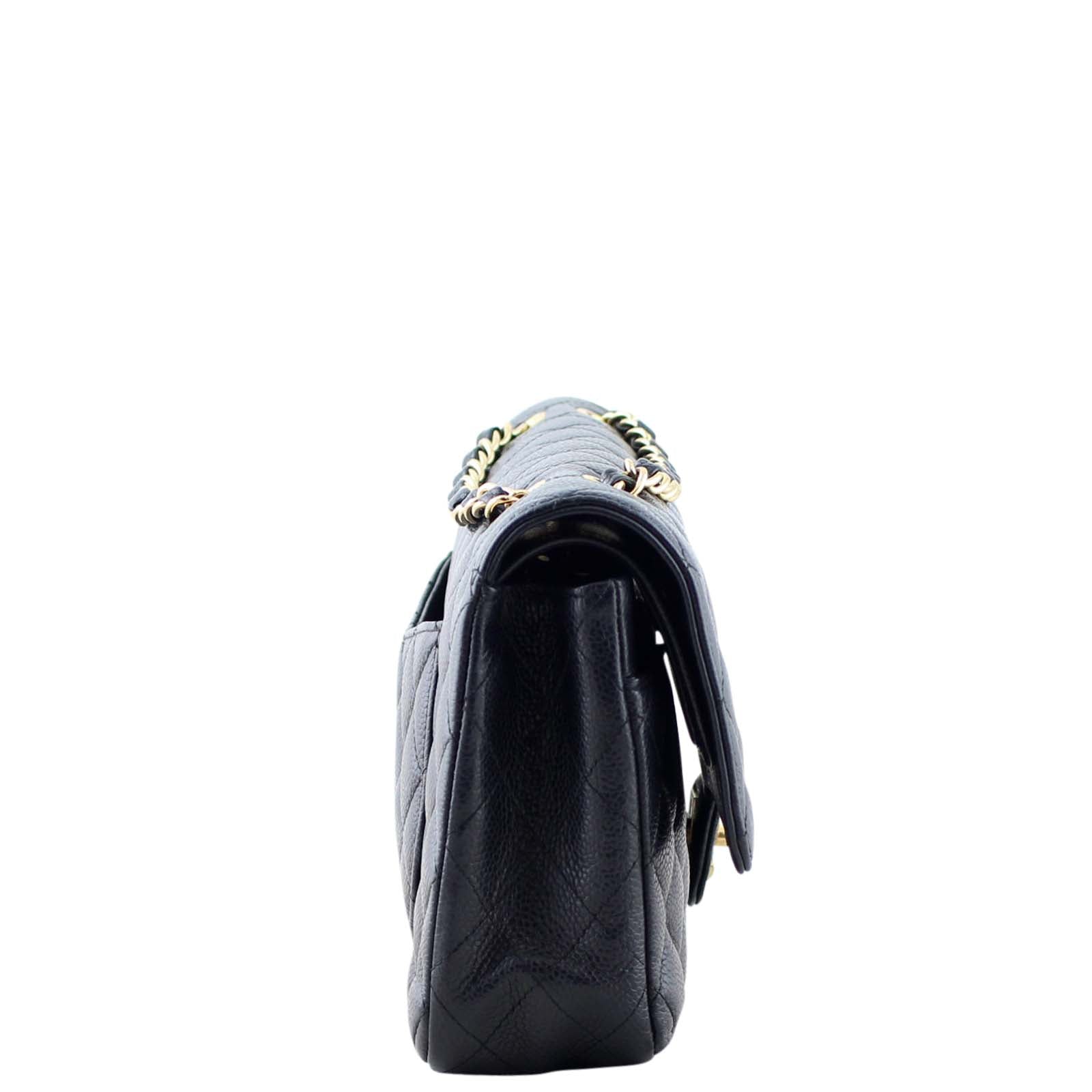 Chanel Classic Double Flap Medium Left