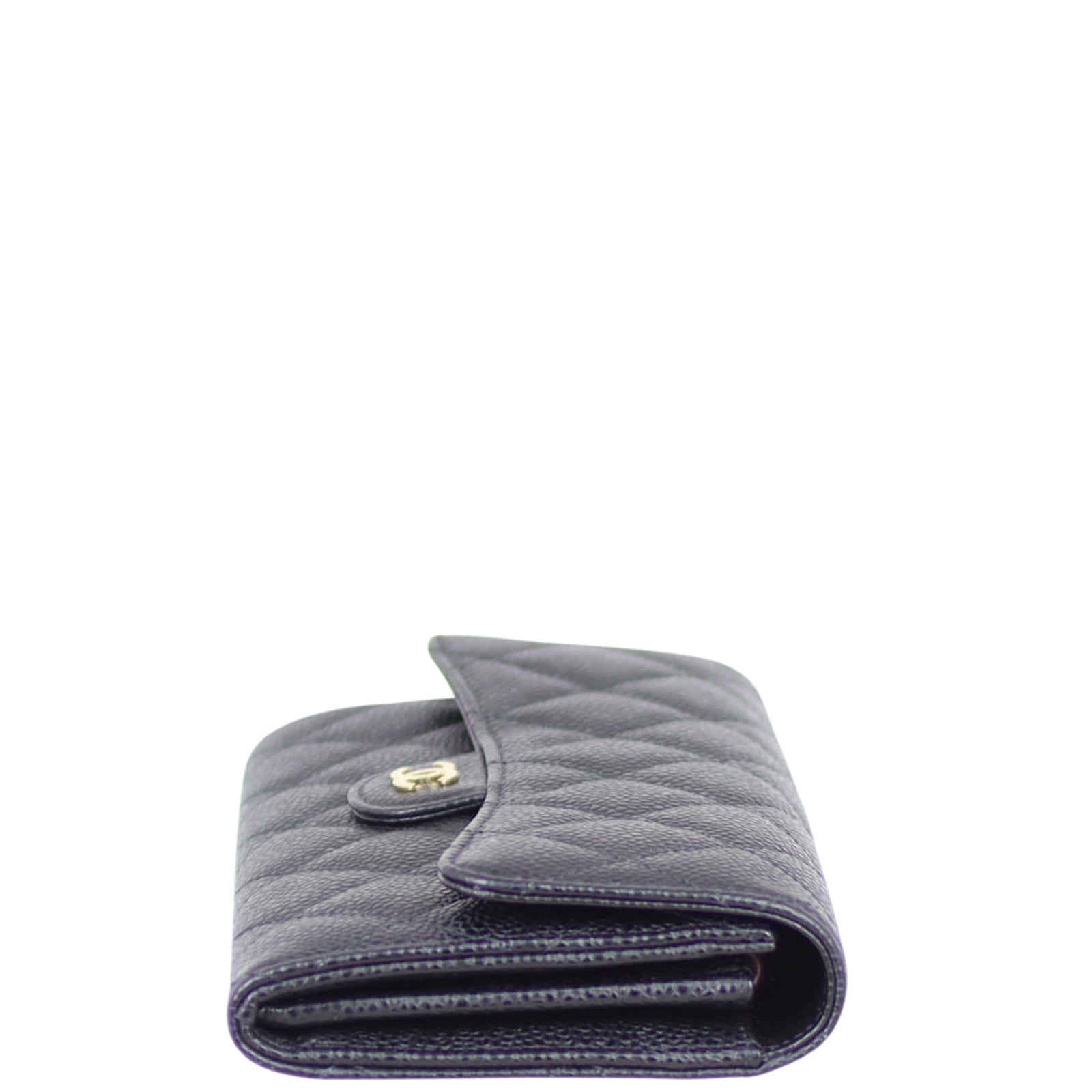 Chanel Classic Flap Long Wallet Side