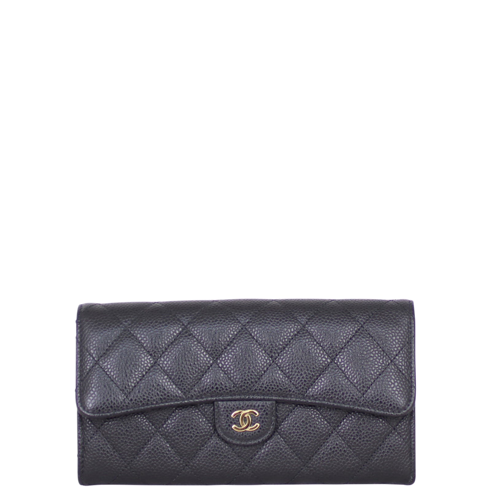 Chanel Classic Flap Long Wallet Front