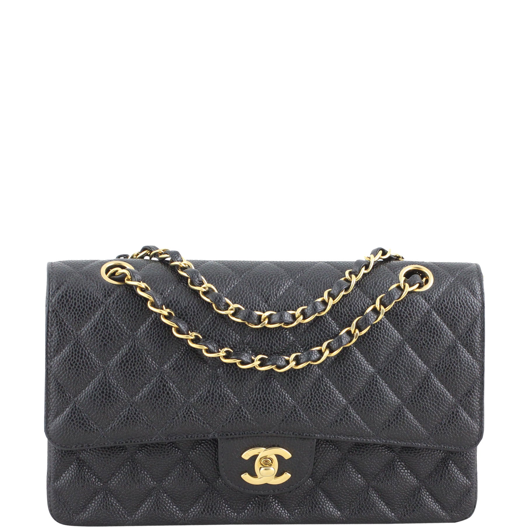 Chanel Classic Double Flap Medium Front