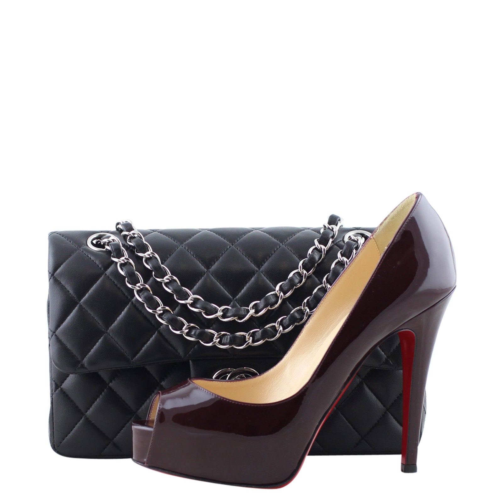 Chanel Classic Double Flap Bag Small shoe