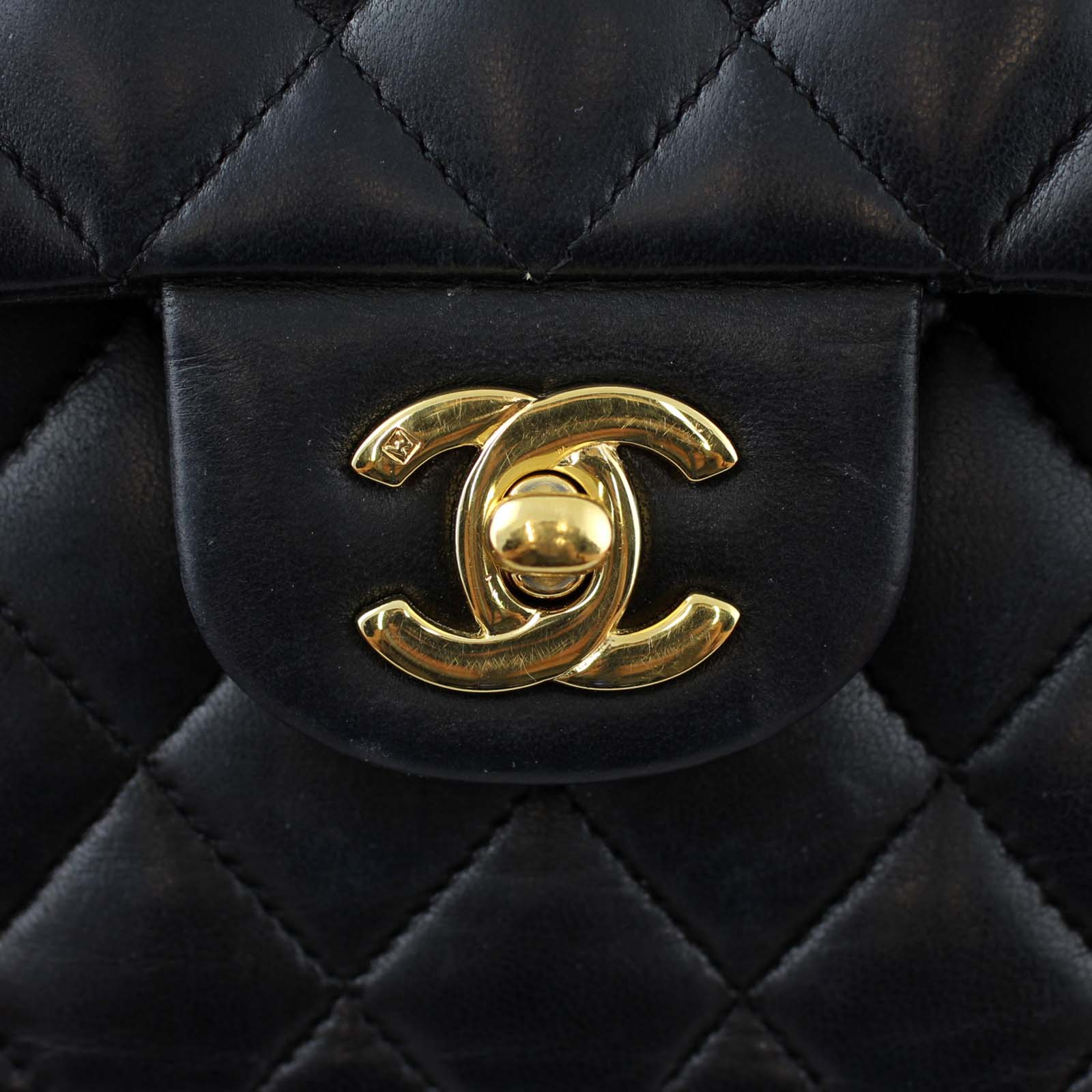 Chanel Classic Double Flap Bag Small Turn Lock