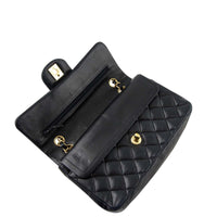 Chanel Classic Double Flap Bag Small Open angle