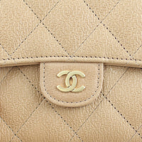 Chanel Classic Flap Wallet Logo
