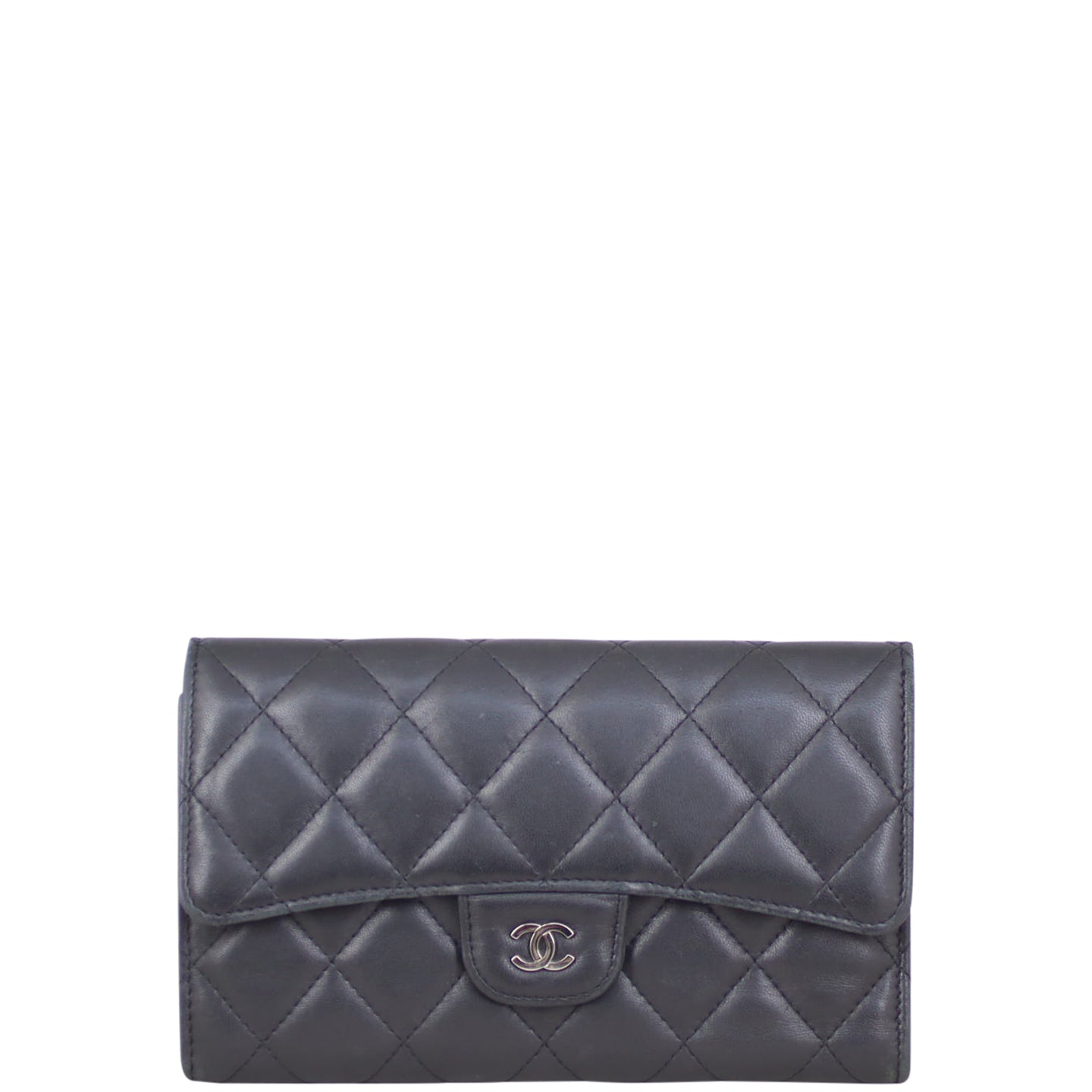 Chanel Classic Flap Wallet Front