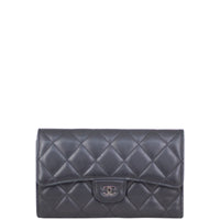 Chanel Classic Flap Wallet Front