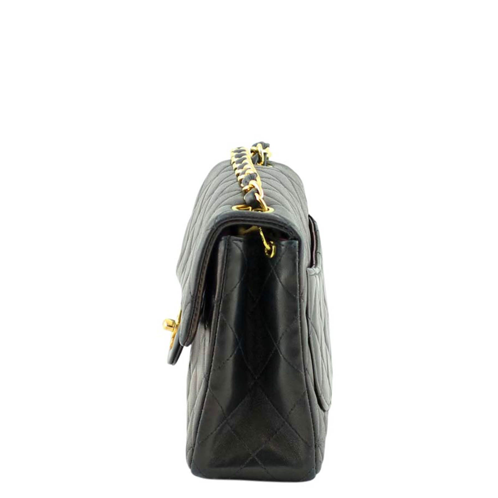 Chanel Classic Flap Mini Square Side