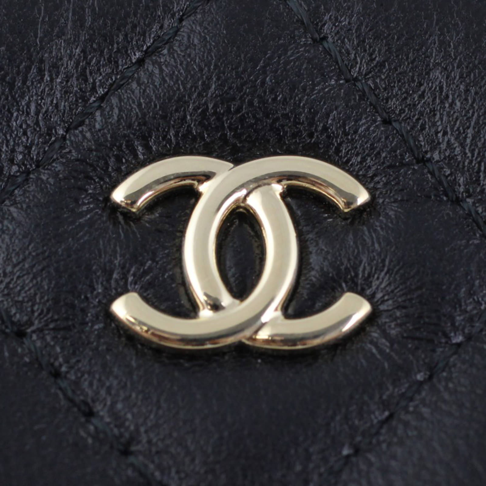 Chanel Classic Pouch Small Logo