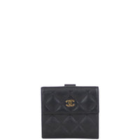 Chanel Classic Quilted Small Wallet Front