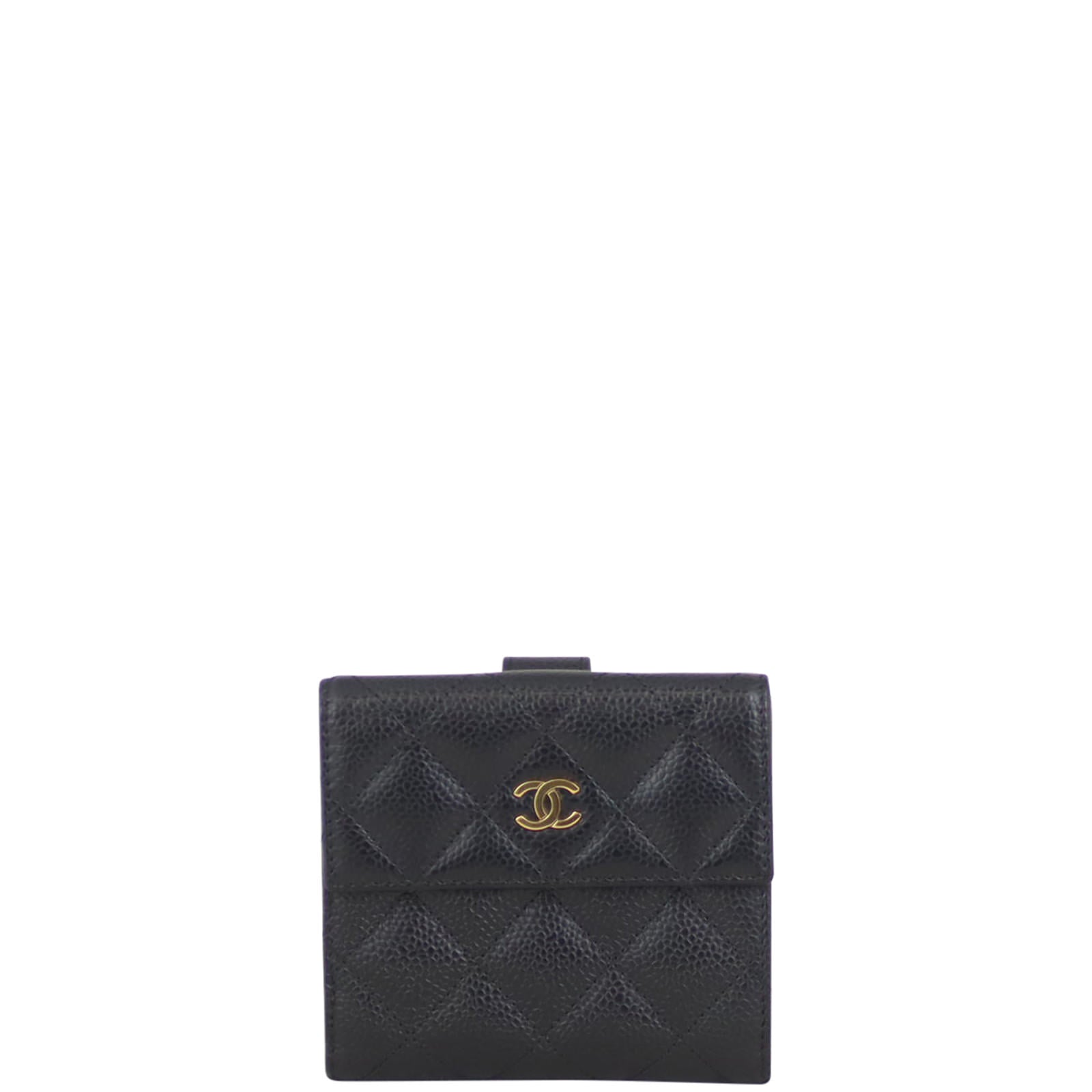 Chanel Classic Quilted Small Wallet Front
