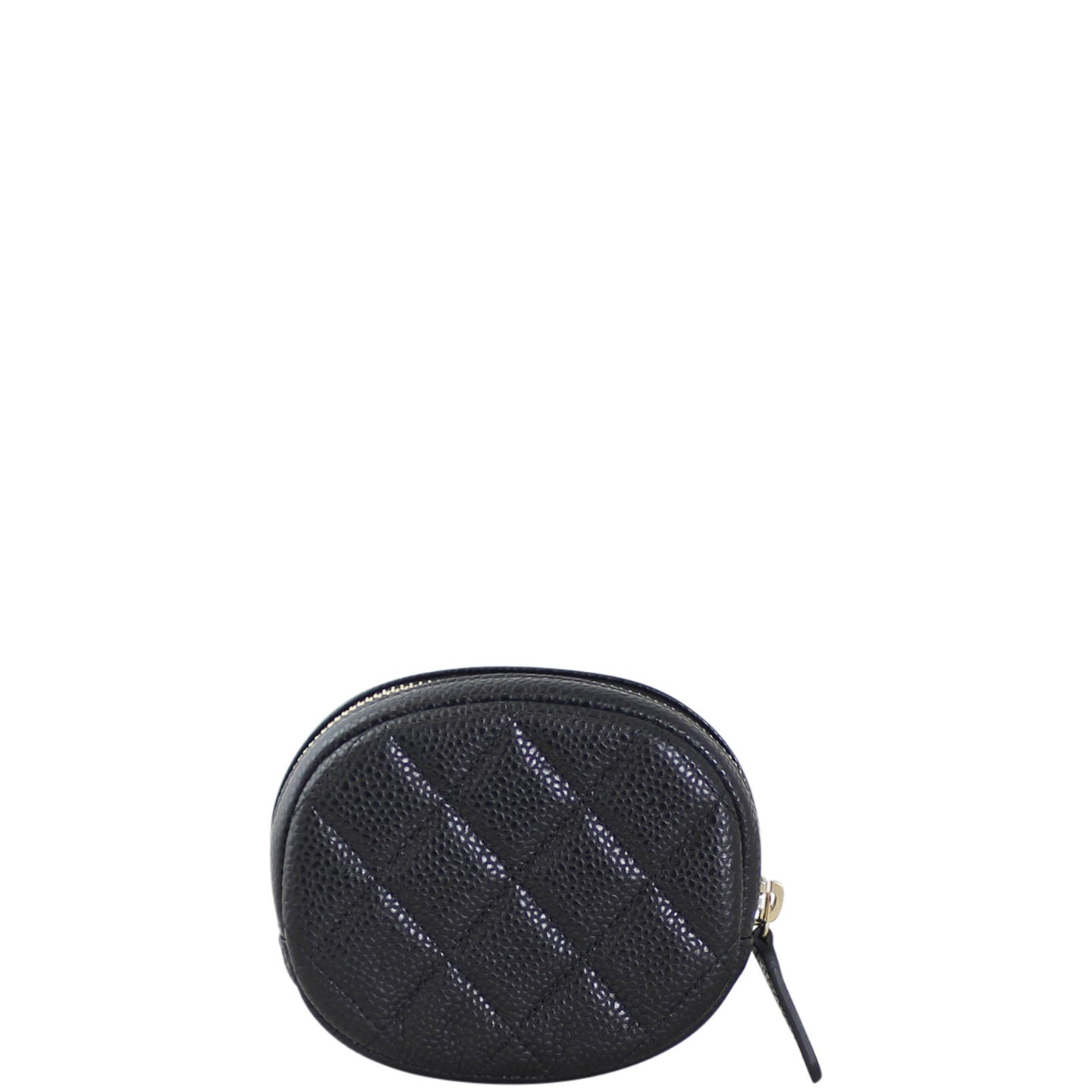 Chanel Classic Round Zipped Coin Purse Back