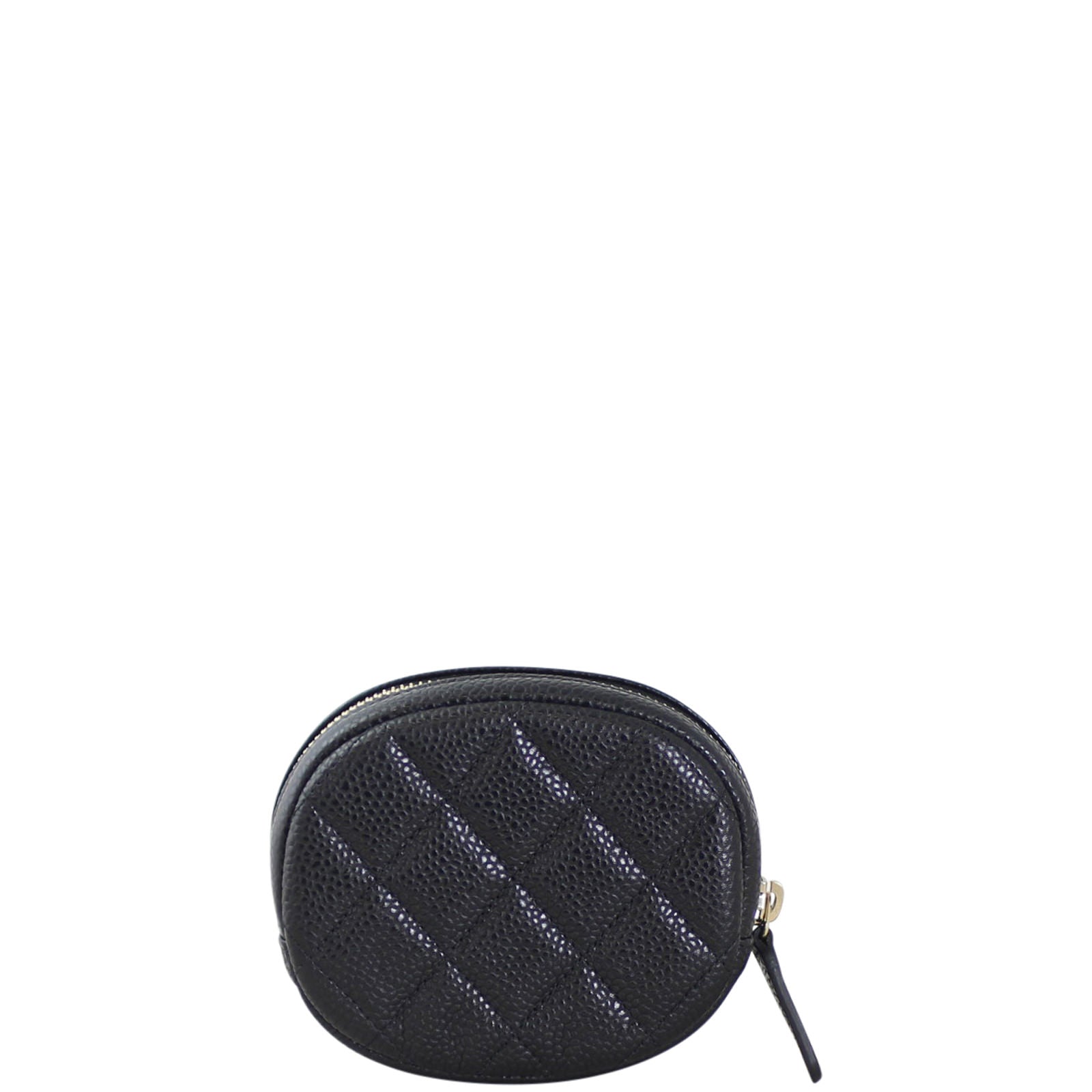 Chanel Classic Round Zipped Coin Purse Back