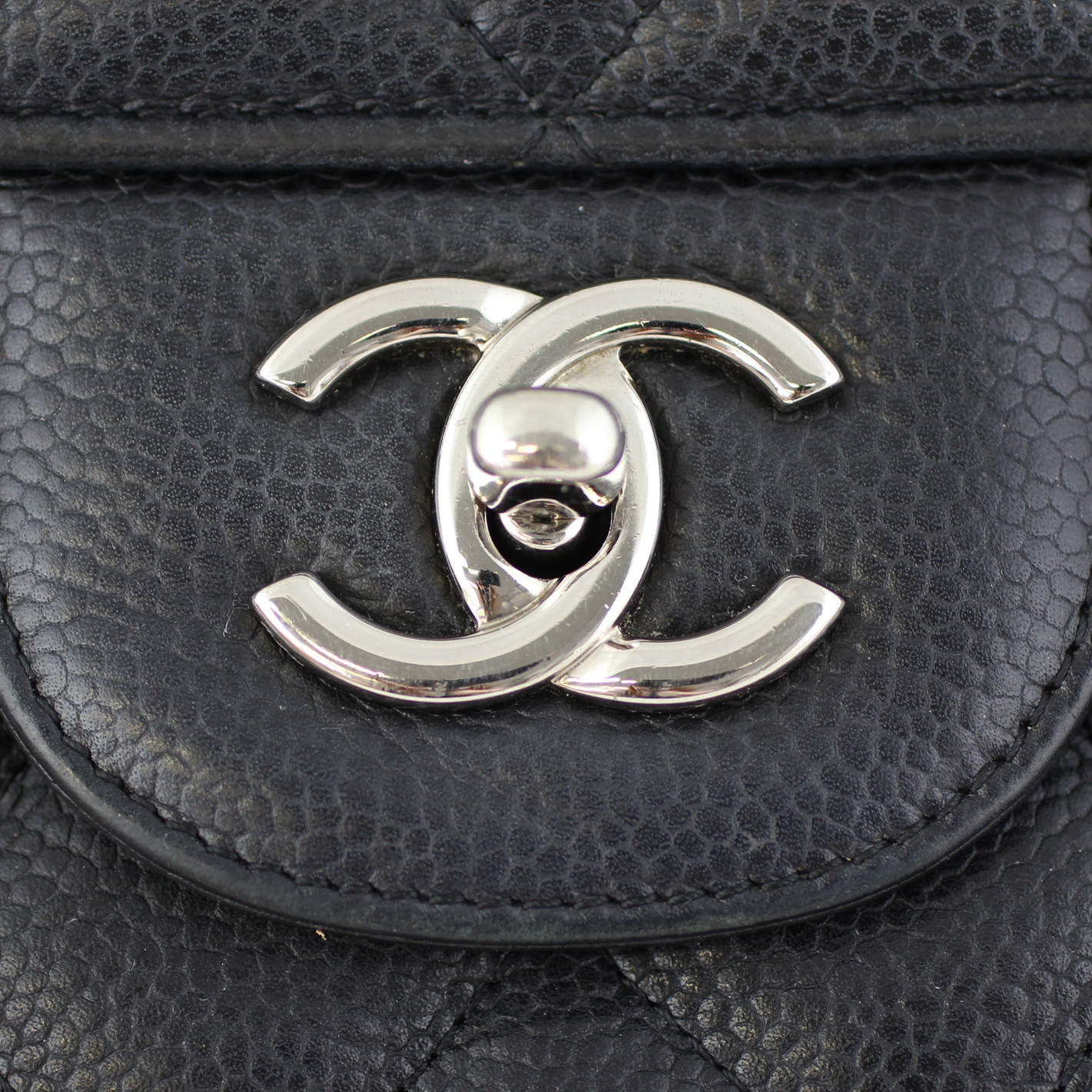 Chanel Classic Single Flap Jumbo Logo