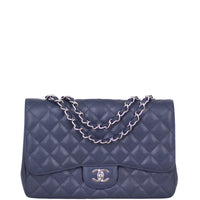 Chanel Classic Single Flap Jumbo Front