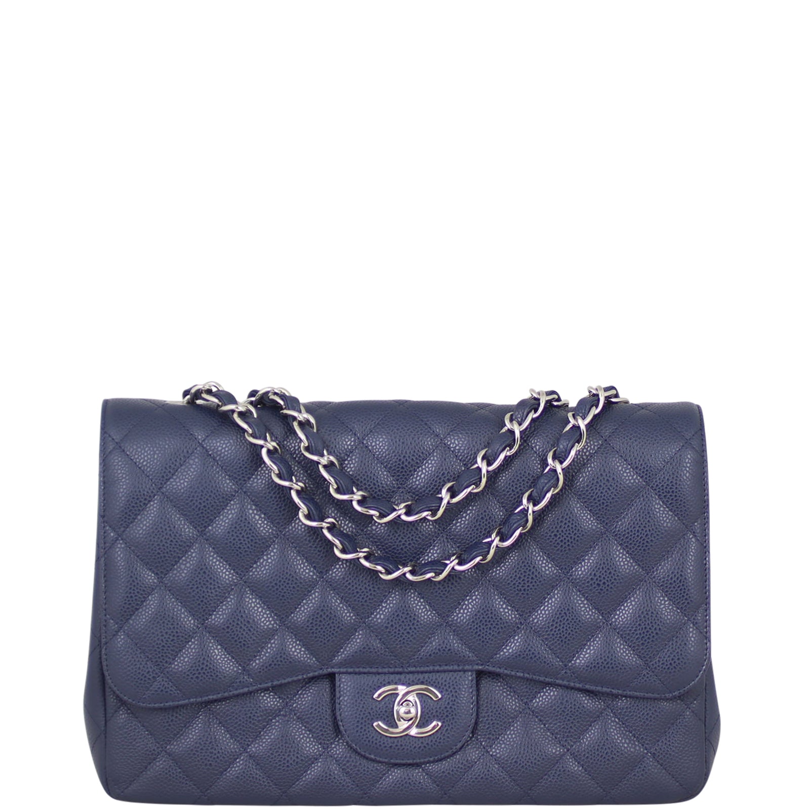 Chanel Classic Single Flap Jumbo Front