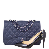 Chanel Classic Single Flap Jumbo Shoe