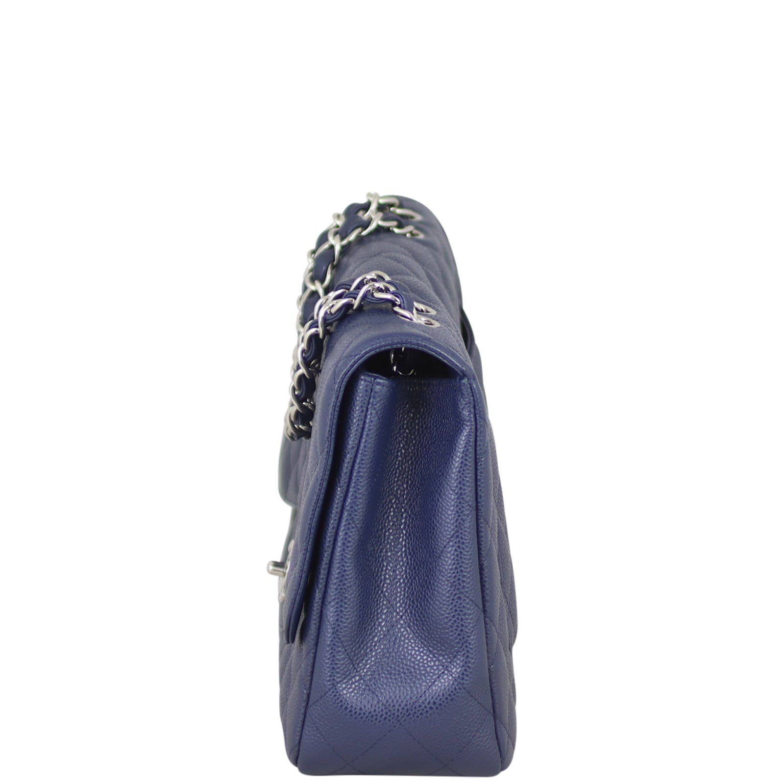 Chanel Classic Single Flap Jumbo Side