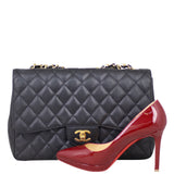Chanel Classic Single Flap Jumbo Shoe