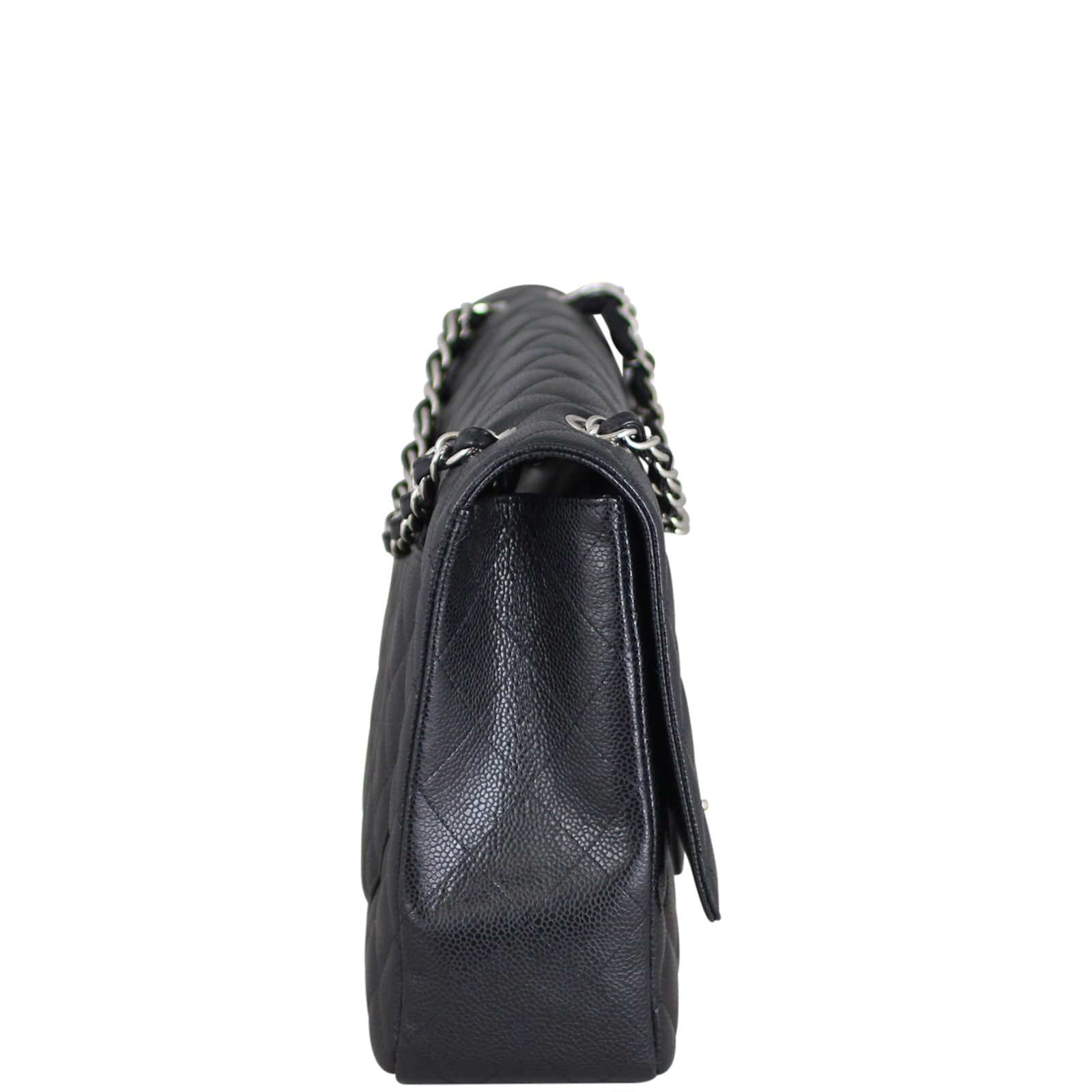 Chanel Classic Single Flap Maxi Side