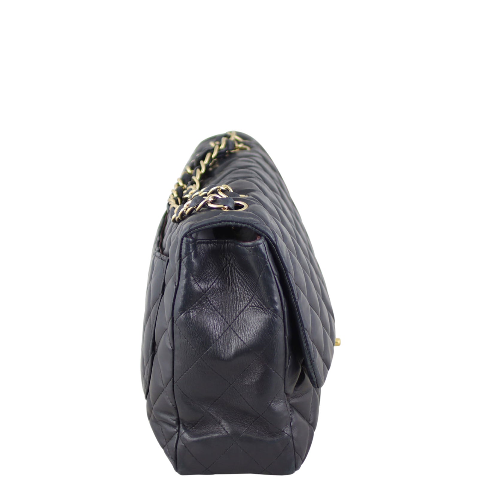 Chanel Classic Single Soft Flap Bag side