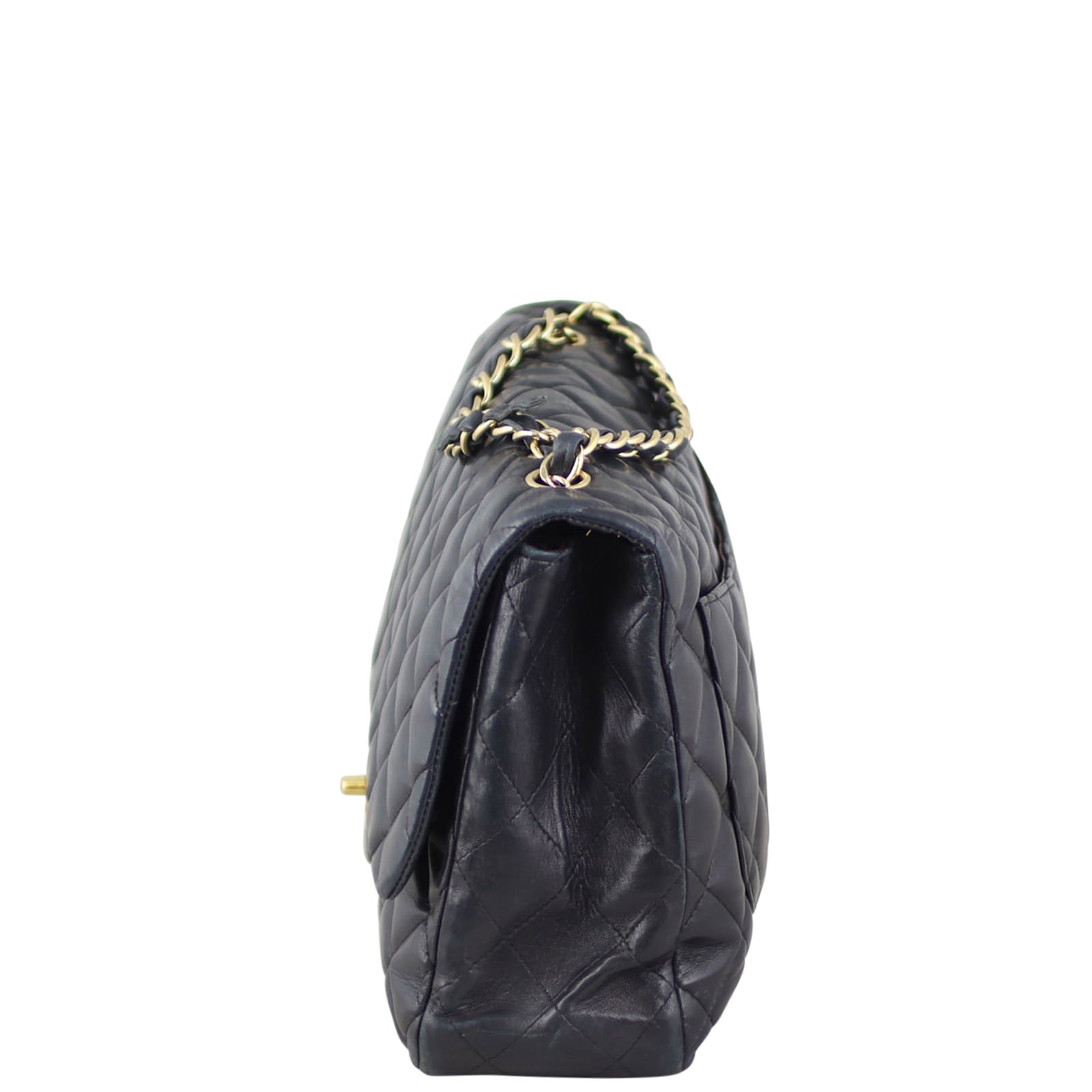 Chanel Classic Single Soft Flap Bag sideback