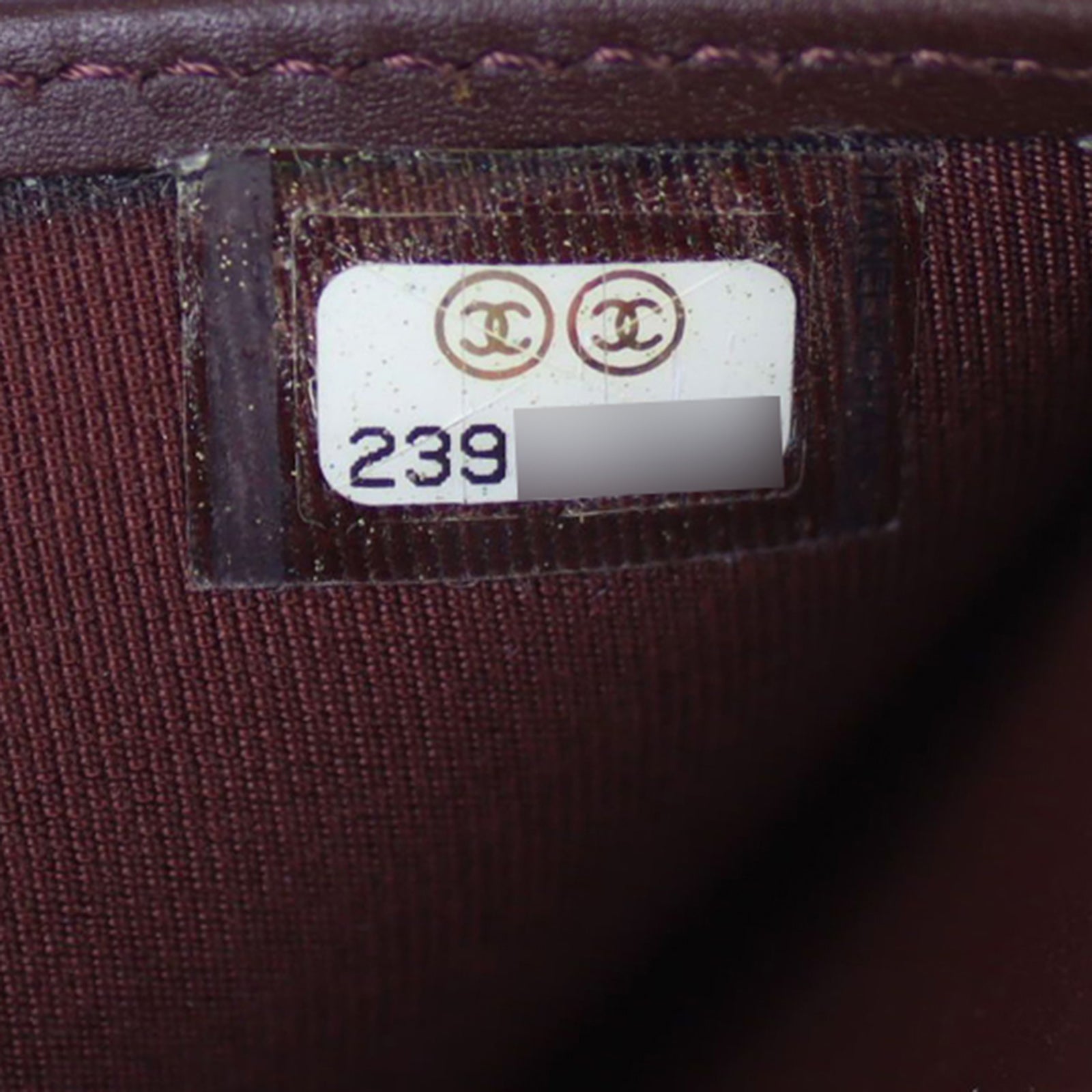 Chanel Classic Small Flap Wallet Date code