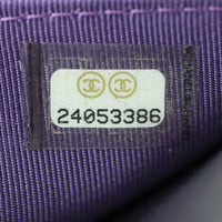 Chanel Classic Wallet On Chain Iridescent Code