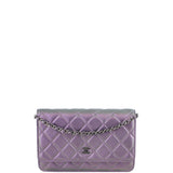 Chanel Classic Wallet On Chain Iridescent Front