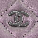 Chanel Classic Wallet On Chain Iridescent Logo