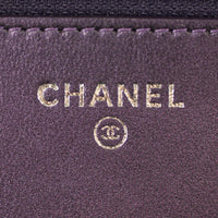 Chanel Classic Wallet On Chain Iridescent Stamp