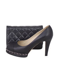 Chanel Classic Wallet on Chain Shoe