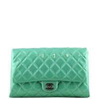 Chanel Classic Flap Clutch Front