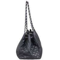 Chanel Coco Bengal Open Accordion Tote Left