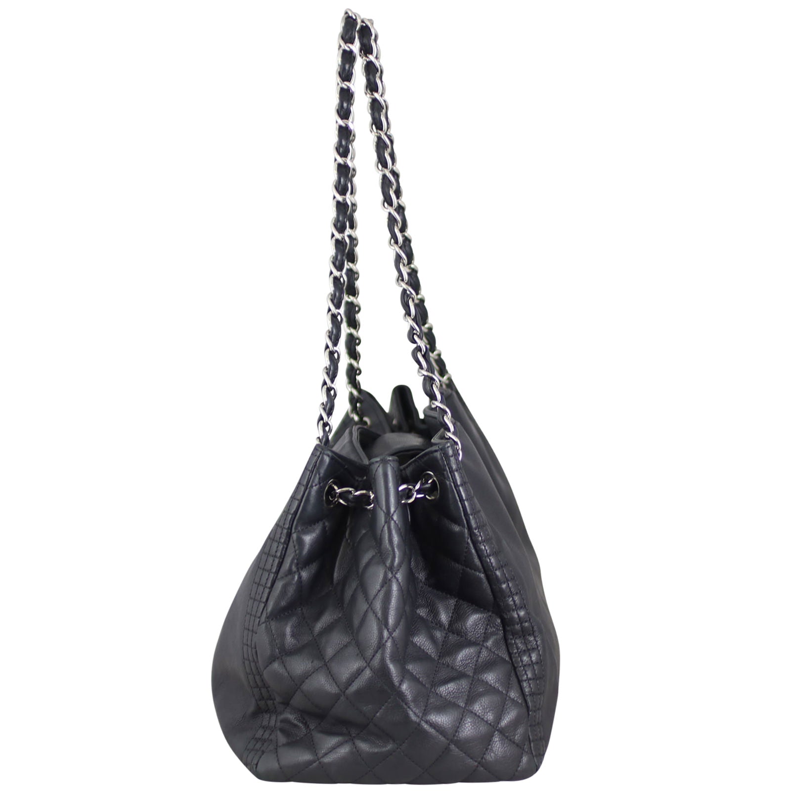 Chanel Coco Bengal Open Accordion Tote Left