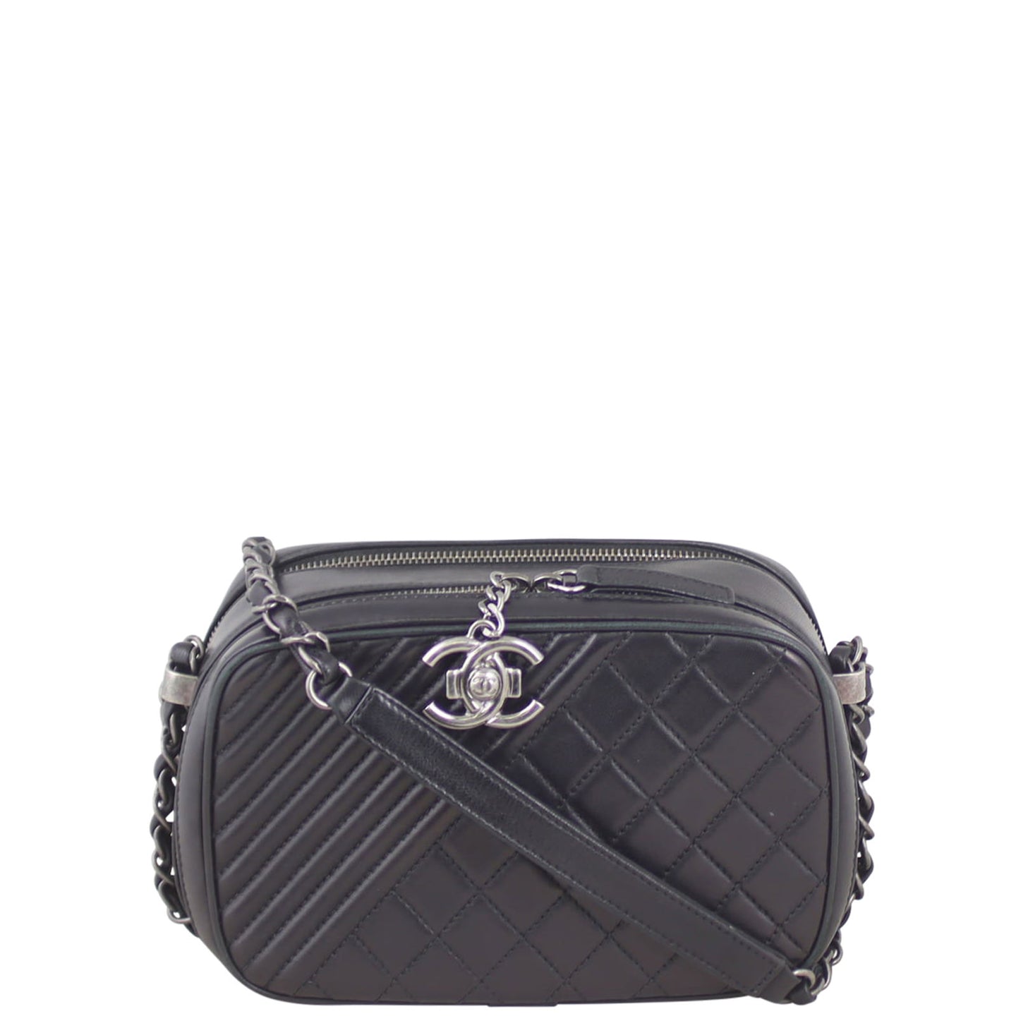 Chanel Coco Boy Camera Bag Front